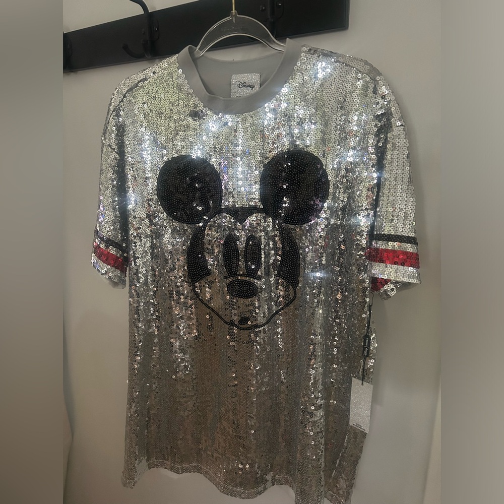 NWT! Disney 100 Disney Collection Sequin Shirt/Dress